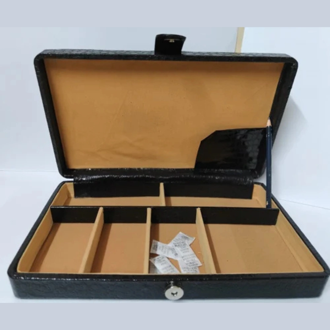 Leather Desk Organiser