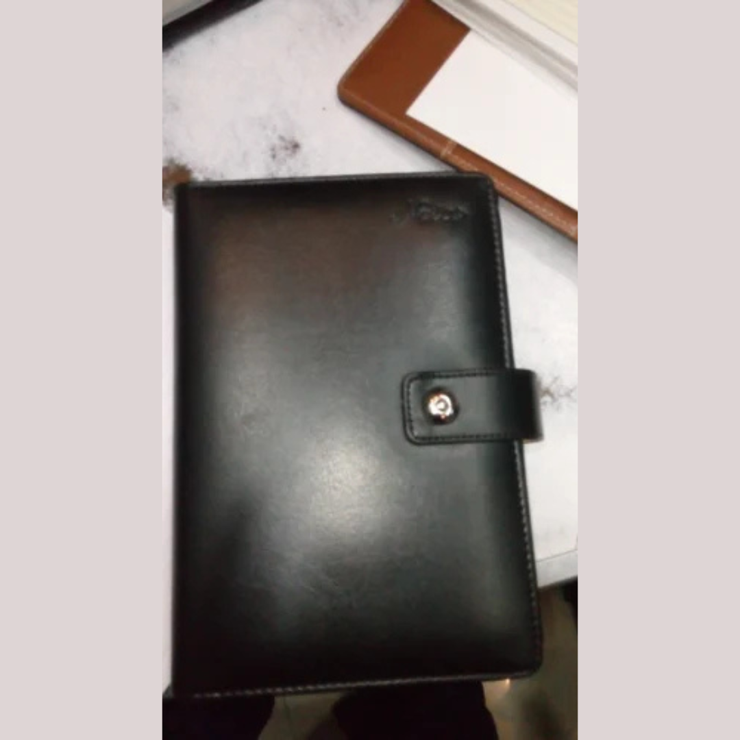 Leather Planner Cover